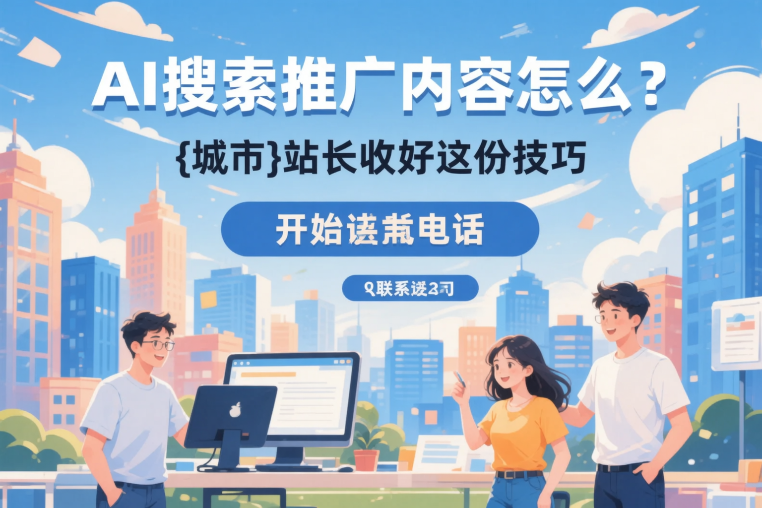 AI搜索推广内容怎么写？渭南站长收好这份技巧