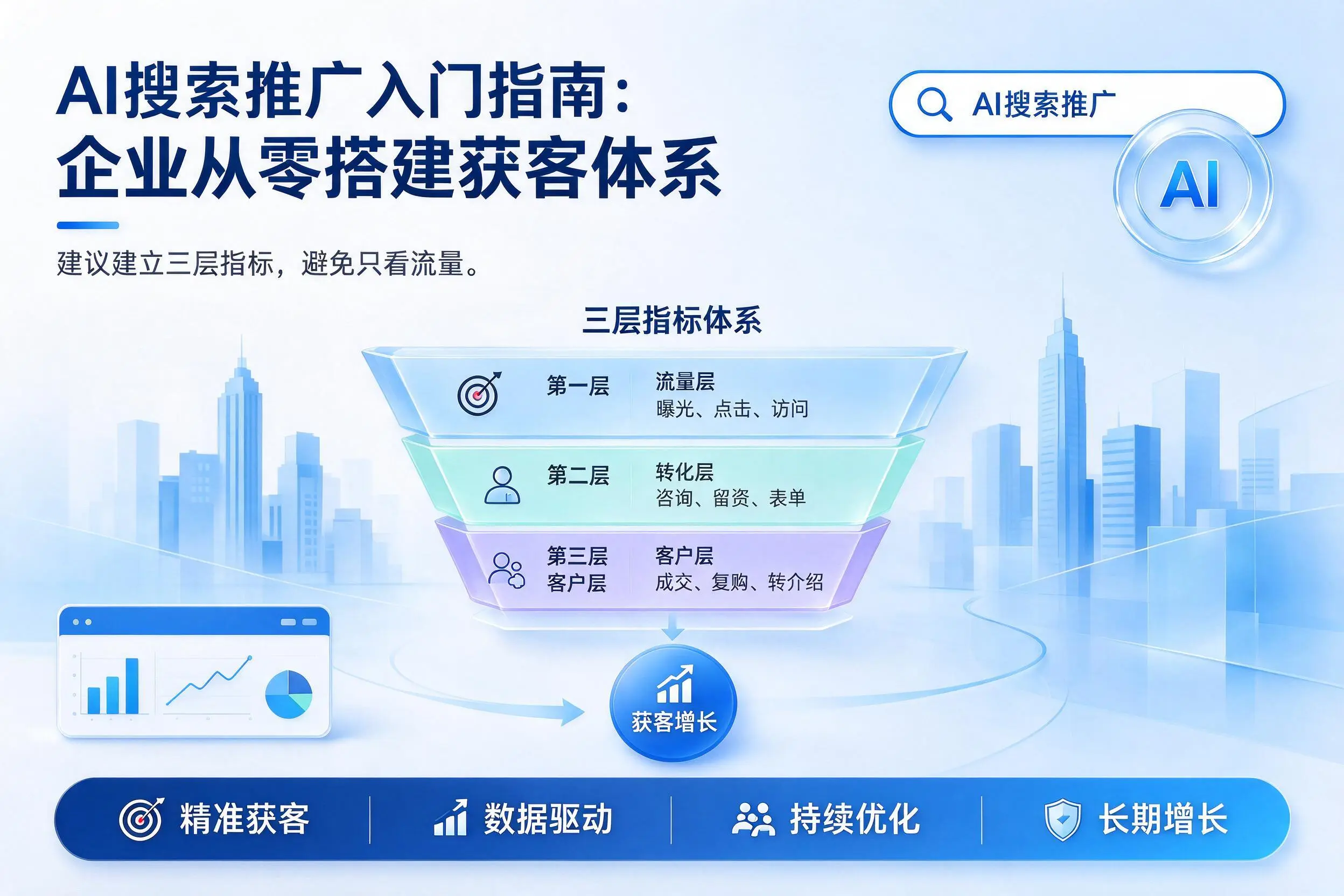 AI搜索推广入门指南:渭南企业从零搭建获客体系